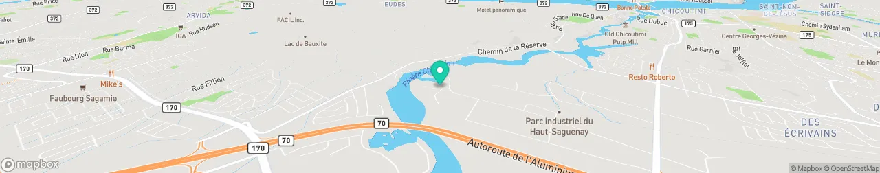 borne de recharge sur la carte