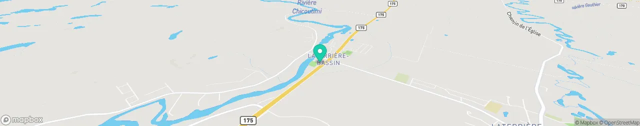 borne de recharge sur la carte