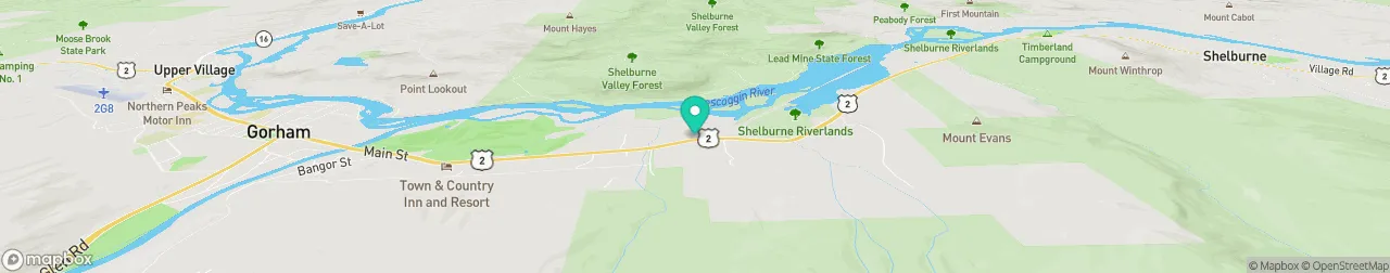 borne de recharge sur la carte