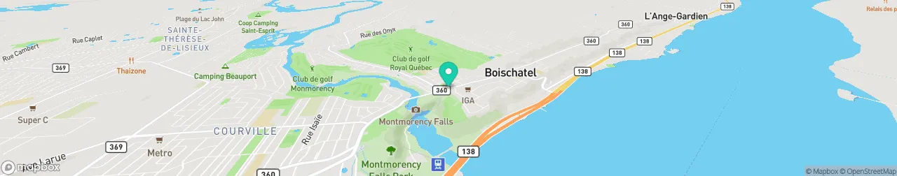 borne de recharge sur la carte