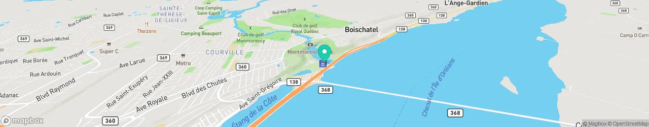 borne de recharge sur la carte