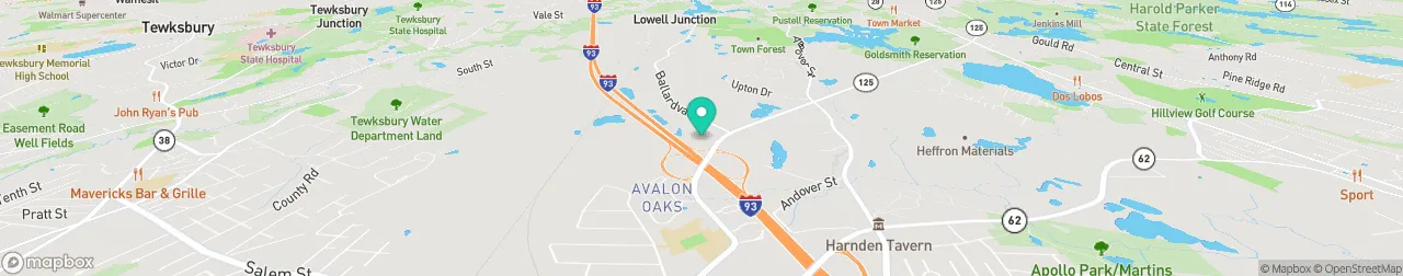 borne de recharge sur la carte