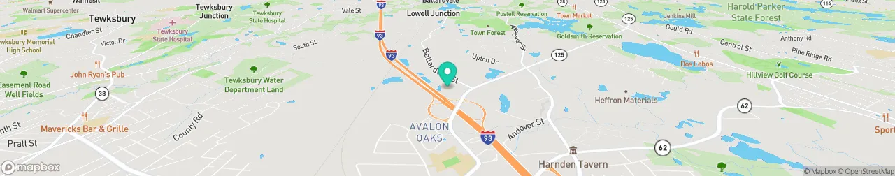 borne de recharge sur la carte