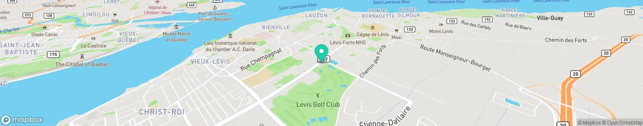 borne de recharge sur la carte