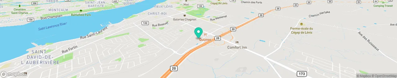 borne de recharge sur la carte