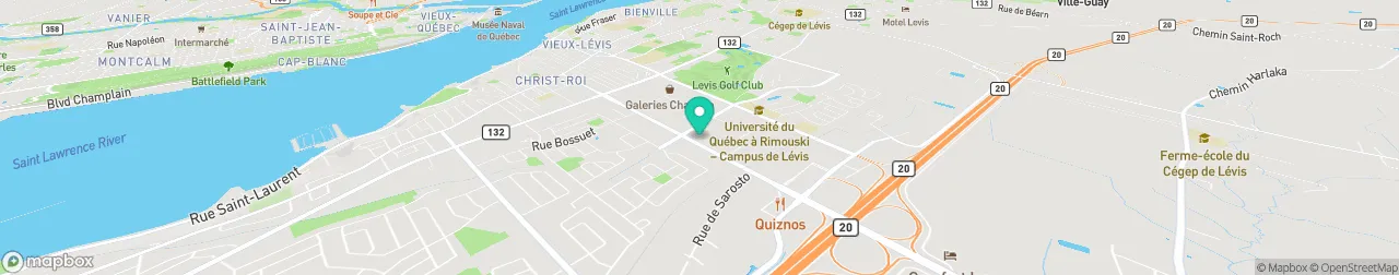 borne de recharge sur la carte