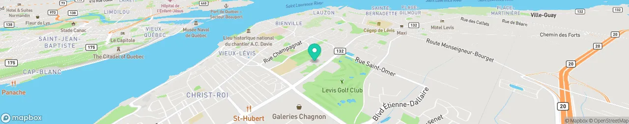 borne de recharge sur la carte