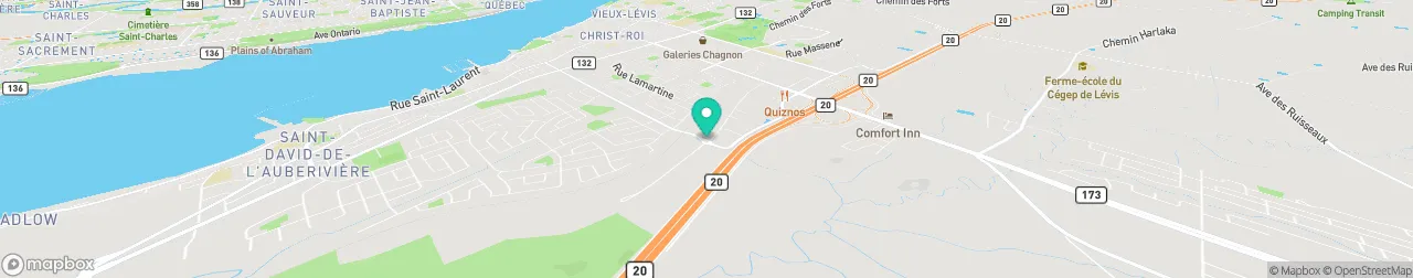 ev charging station on the map