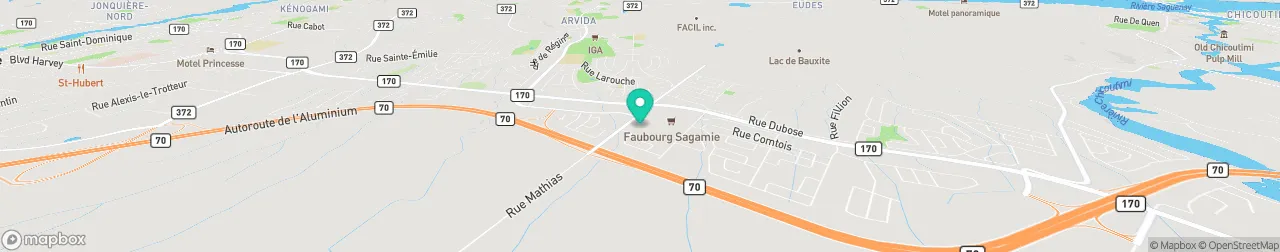 ev charging station on the map