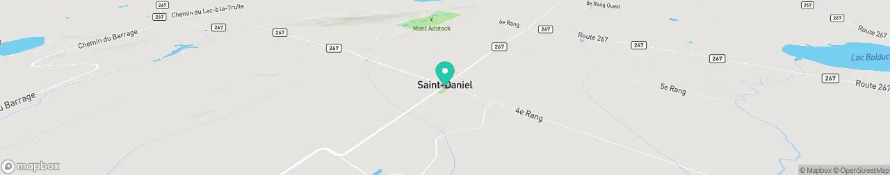 borne de recharge sur la carte