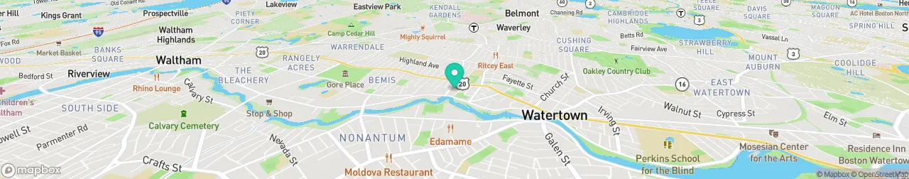 borne de recharge sur la carte