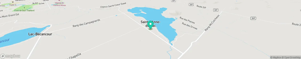 borne de recharge sur la carte