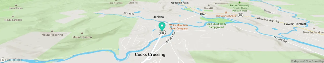 borne de recharge sur la carte