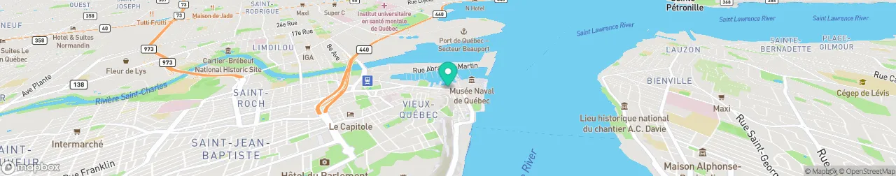 borne de recharge sur la carte