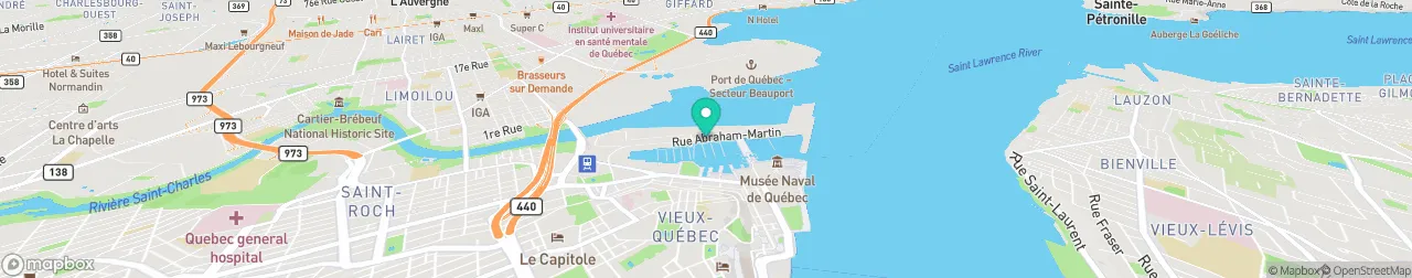 borne de recharge sur la carte