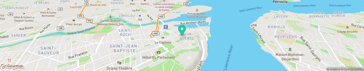 borne de recharge sur la carte