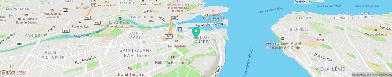 borne de recharge sur la carte