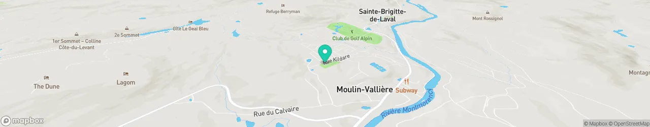 borne de recharge sur la carte