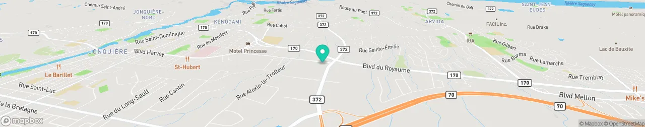 ev charging station on the map