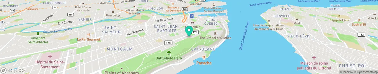 borne de recharge sur la carte