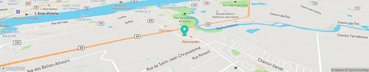 borne de recharge sur la carte