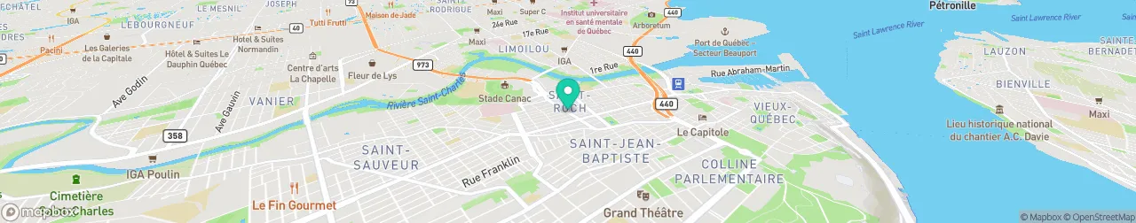 borne de recharge sur la carte