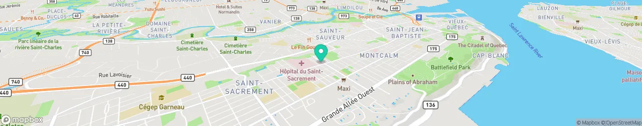 borne de recharge sur la carte