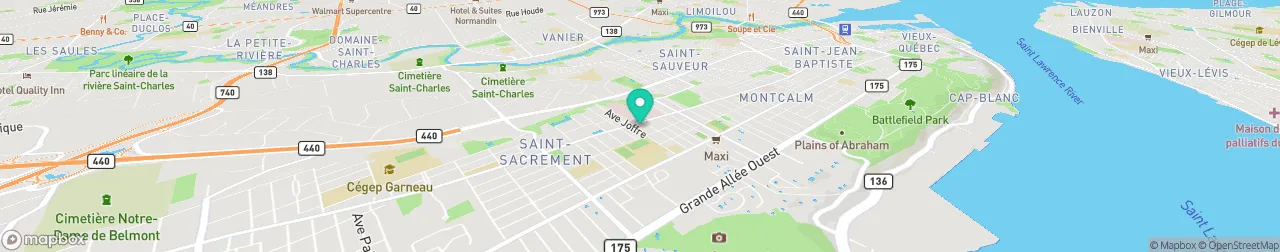 borne de recharge sur la carte