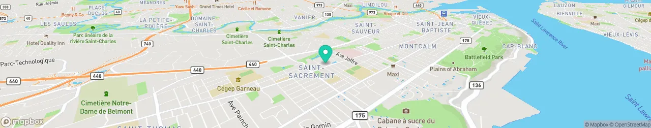 borne de recharge sur la carte