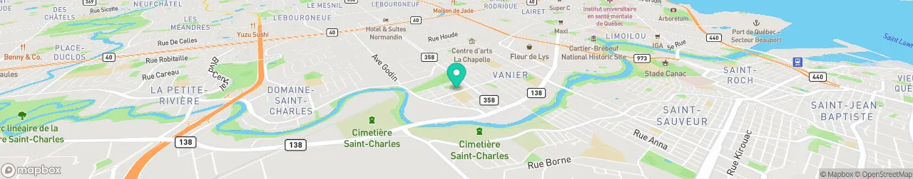 borne de recharge sur la carte