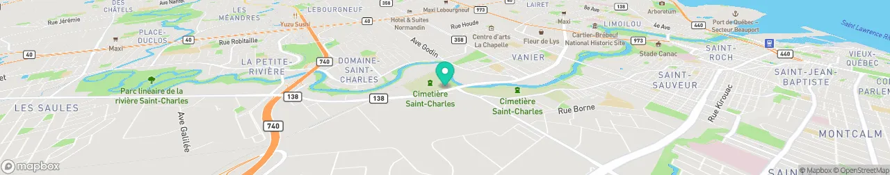 borne de recharge sur la carte