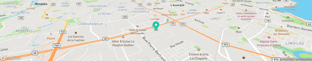 borne de recharge sur la carte