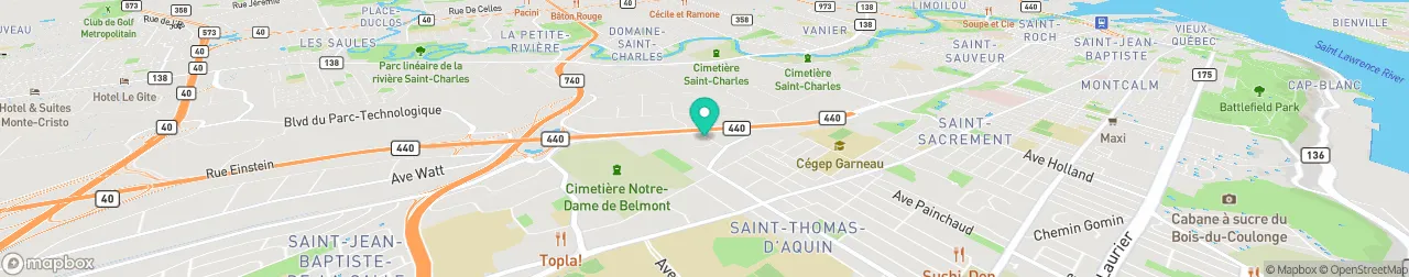 borne de recharge sur la carte