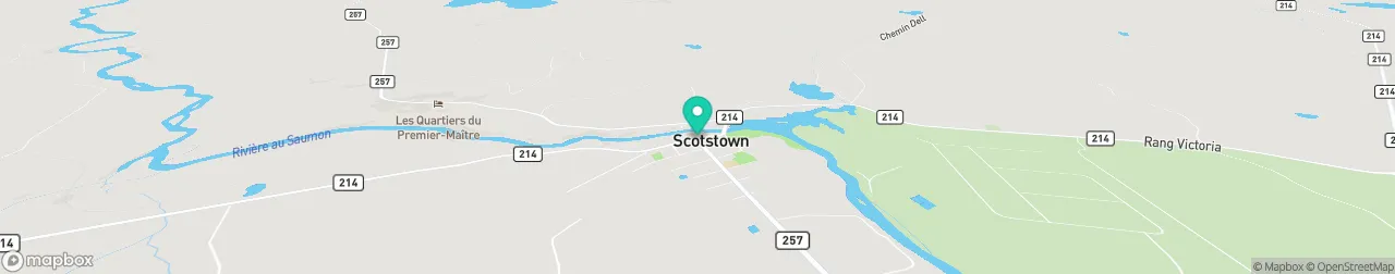 borne de recharge sur la carte