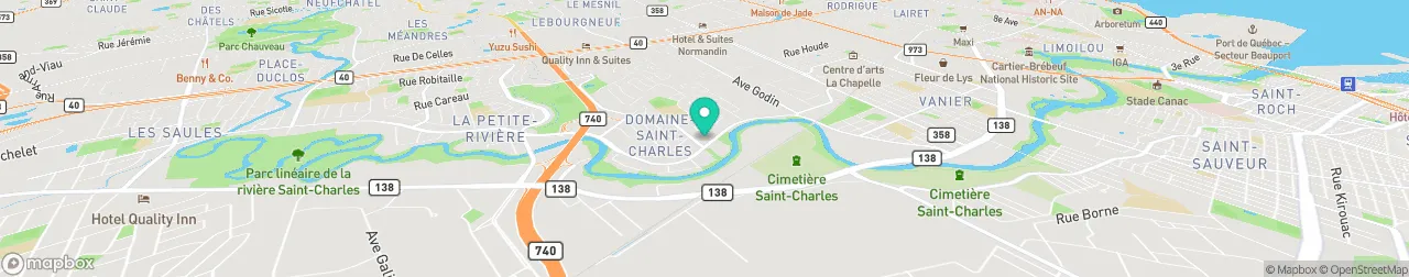 borne de recharge sur la carte