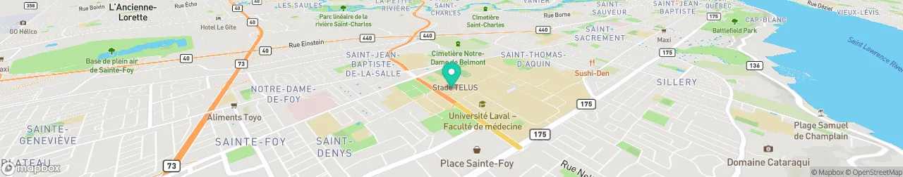 borne de recharge sur la carte