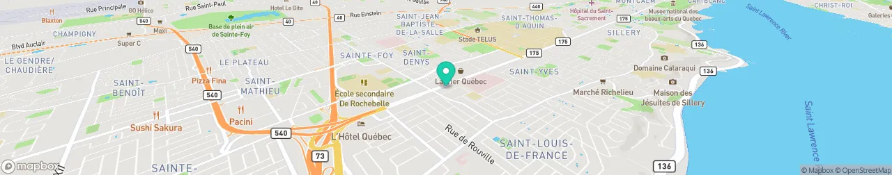 borne de recharge sur la carte