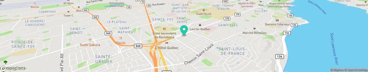 borne de recharge sur la carte