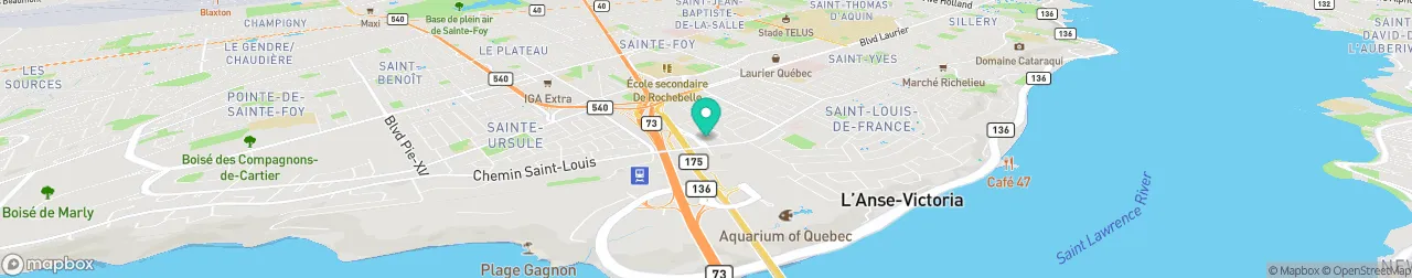 borne de recharge sur la carte