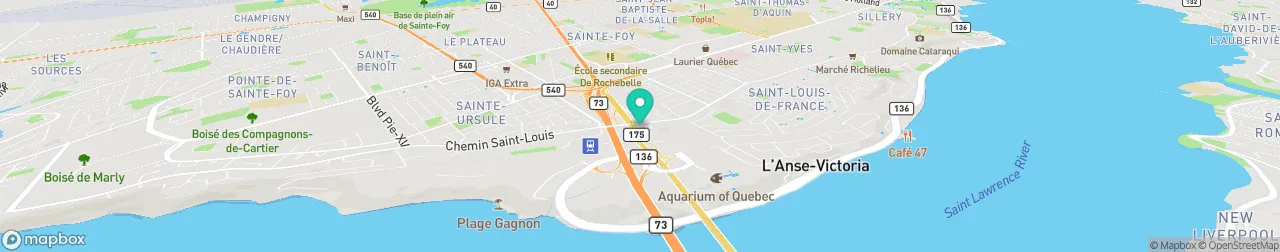 borne de recharge sur la carte