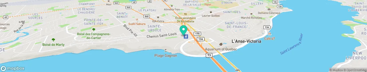 ev charging station on the map