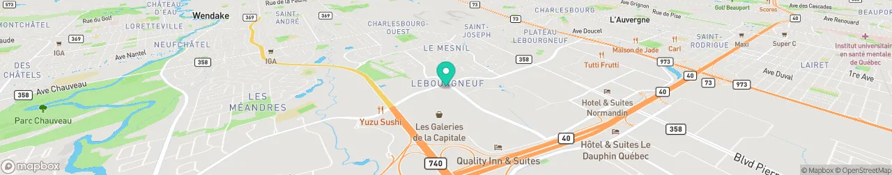 borne de recharge sur la carte