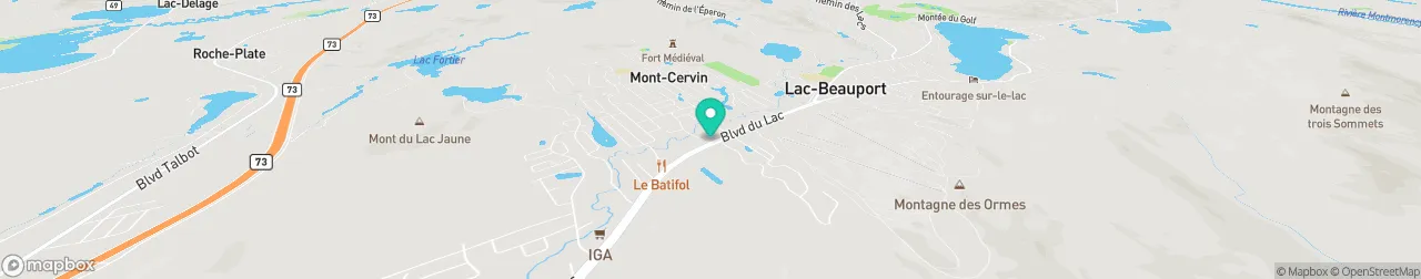 borne de recharge sur la carte