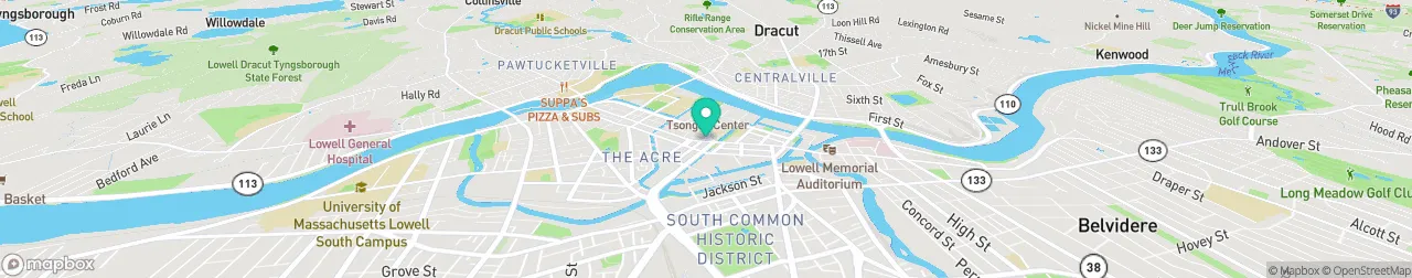 borne de recharge sur la carte