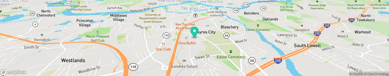 borne de recharge sur la carte