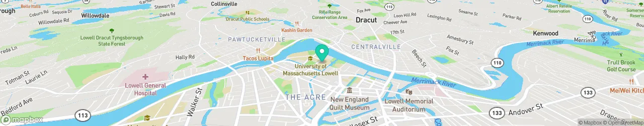 borne de recharge sur la carte