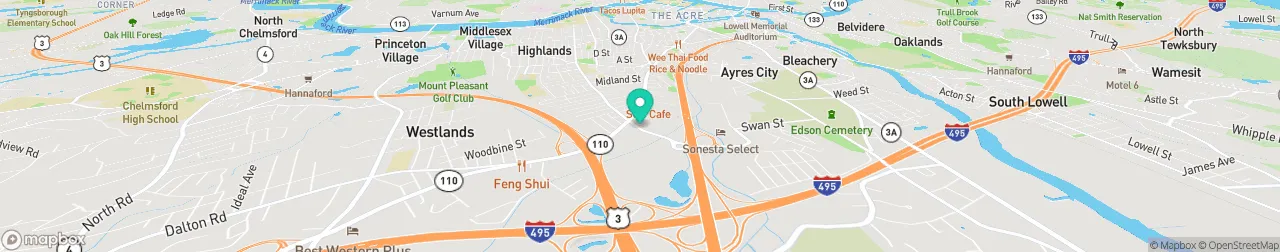 borne de recharge sur la carte