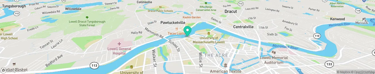 borne de recharge sur la carte