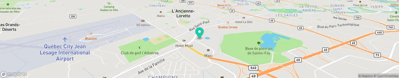 borne de recharge sur la carte