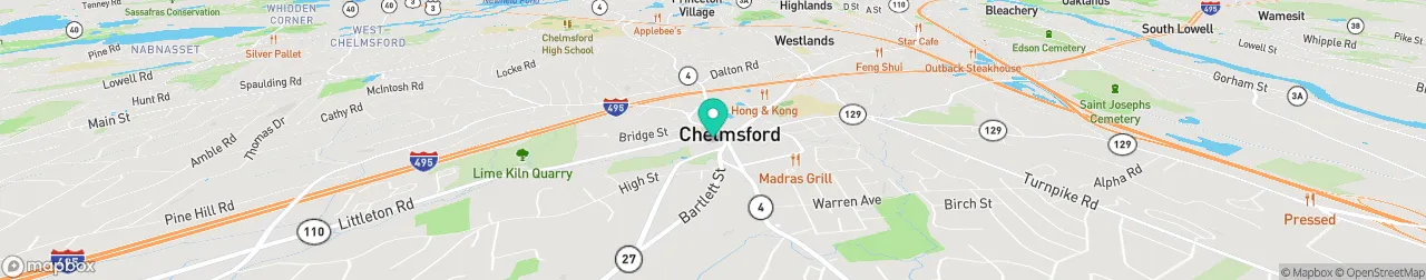 borne de recharge sur la carte